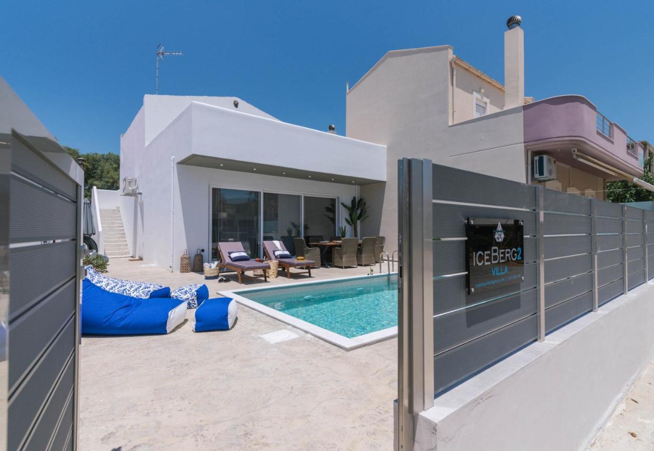 Villa Iceberg 2 With Pool Kalamáki Kültér fotó